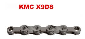 Řetěz KMC X9DS 9 Speed + spojka