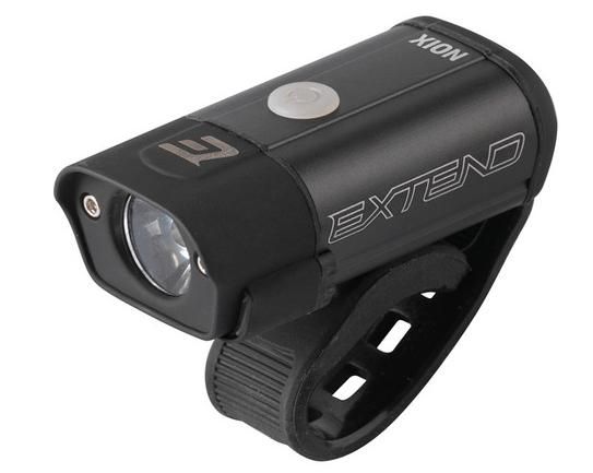 Světlo přední Extend NOIX 400 lumenů 1x SuperBright LED USB černá