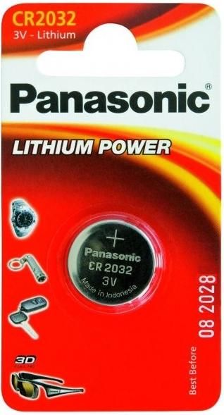 Baterie Panasonic CR2032 3V Lithium Power 1ks