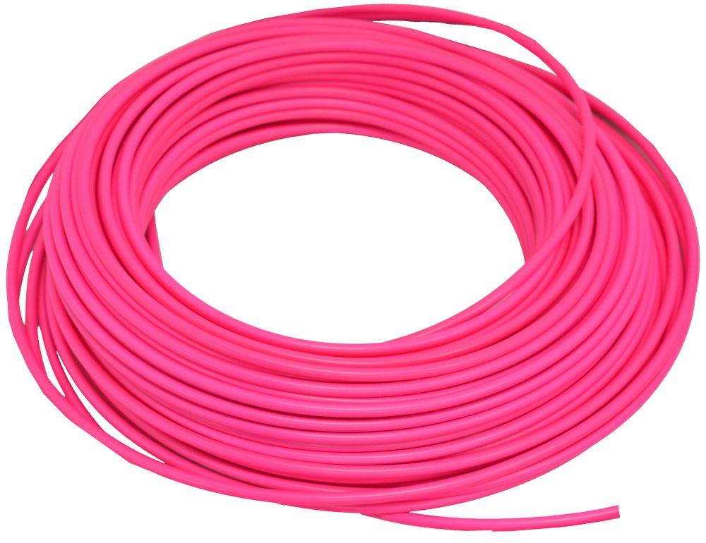 Bowden brzdový 5mm teflon 1 m růžový neon Alhonga