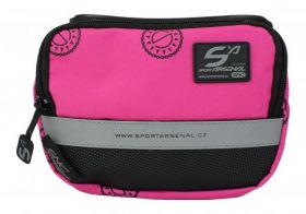 Brašna Sport Arsenál 544 na rám s kapsou pro mobil pink
