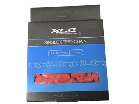 Řetěz XLC CC-C09 1/2x1/8 Single Speed 112 članků růžový Nexelo