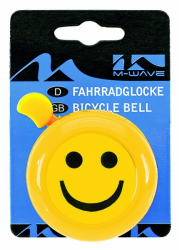 Zvonek Smiles klasik M-wave na jízdní kolo žlutá